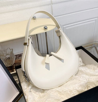 Kvinnors Trendig Syntetisk Axelväska med Justerbar Rem