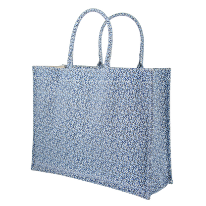 Dam Praktisk Bomull Tygväska med Stort Huvudrum